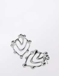 Furiosa Náušnice Bonshell STŘÍBRNÁ