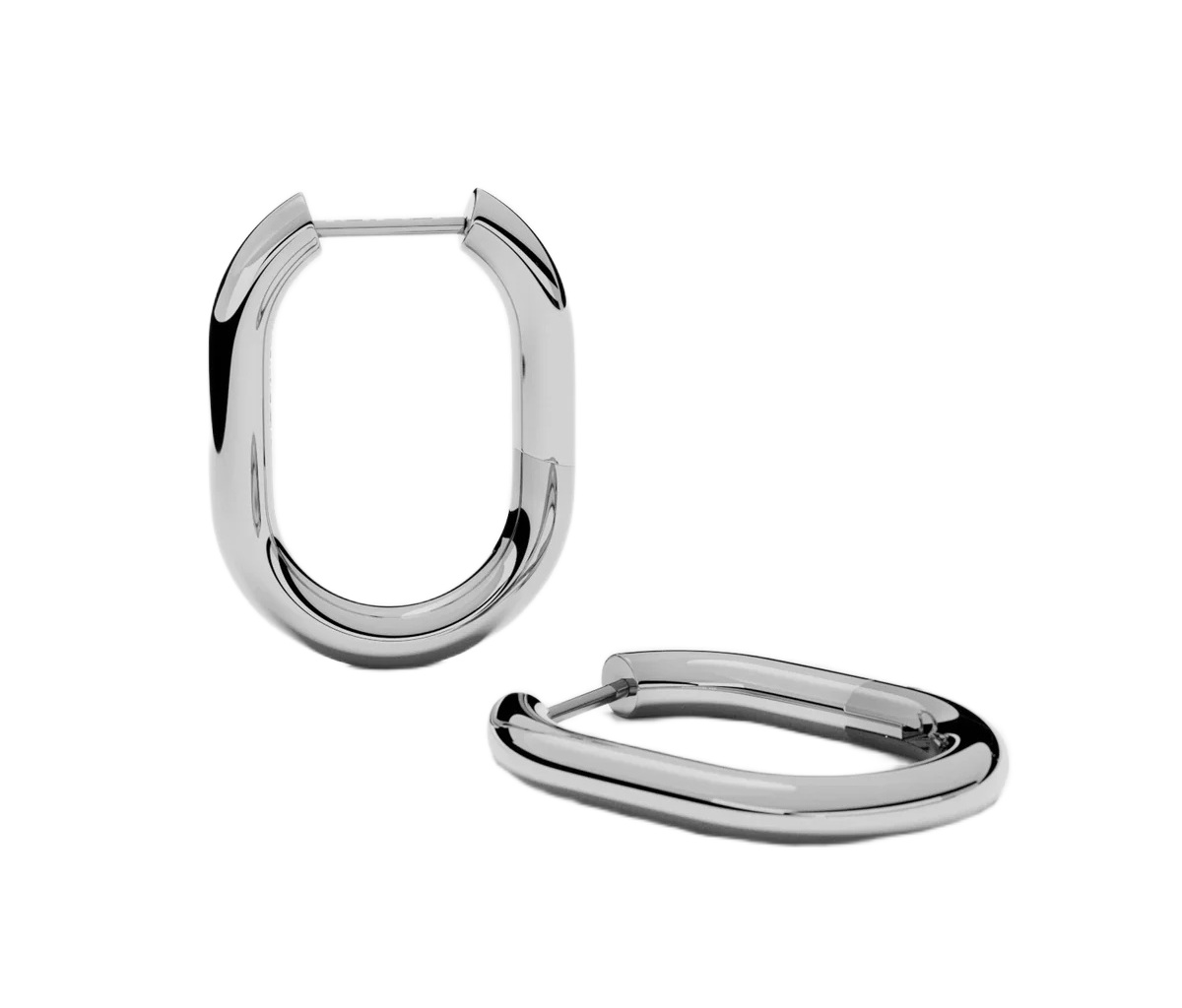 Furiosa Oválné náušnice z oceli Leah SE-LEAHEAR-S