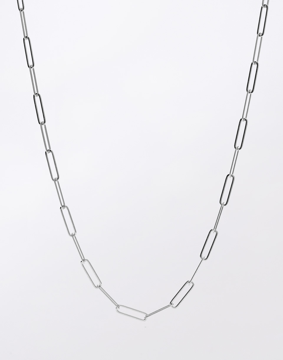 Furiosa Paperclip Vibe Chain STŘÍBRNÁ