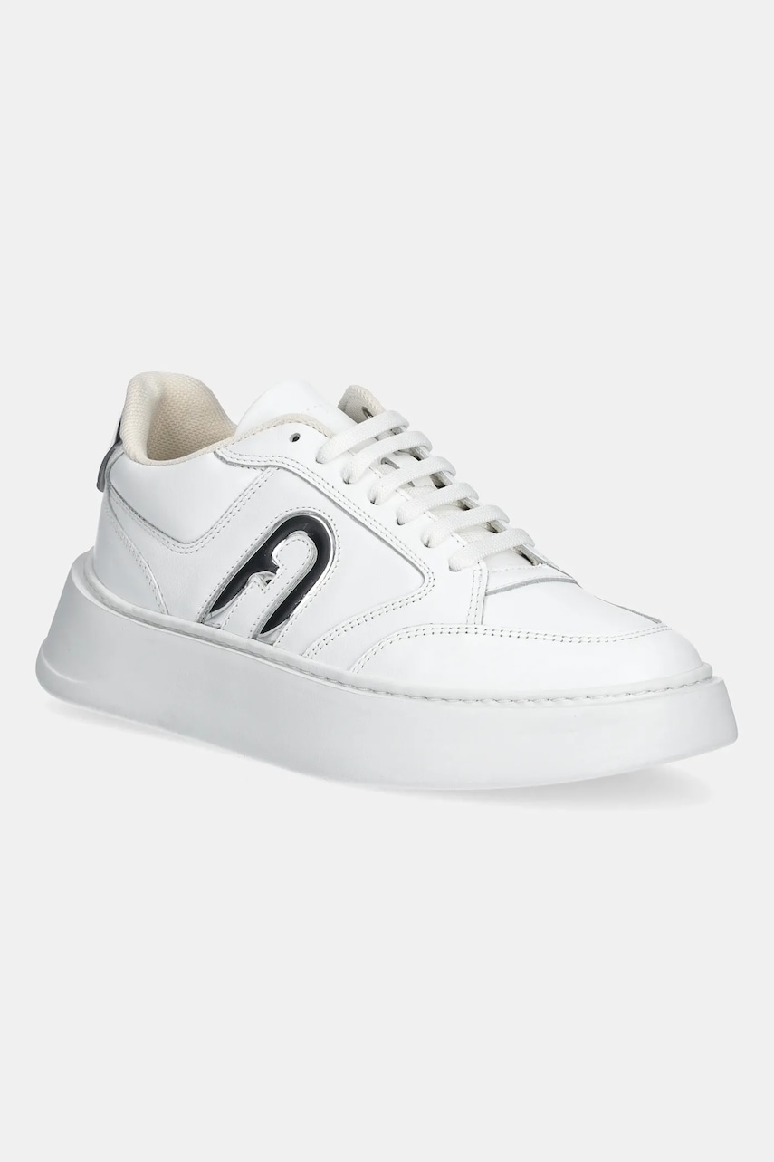 Furla  Kožené tenisky  Lace-Up Sneaker