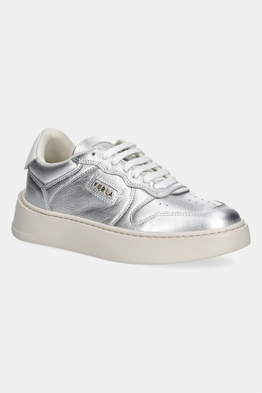 Furla  Kožené tenisky  Sport Lace-Up Sneaker