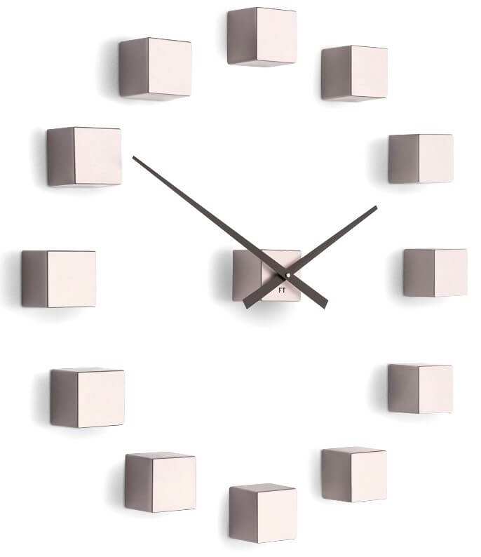 Future Time Nalepovací hodiny Cubic Pink FT3000PI