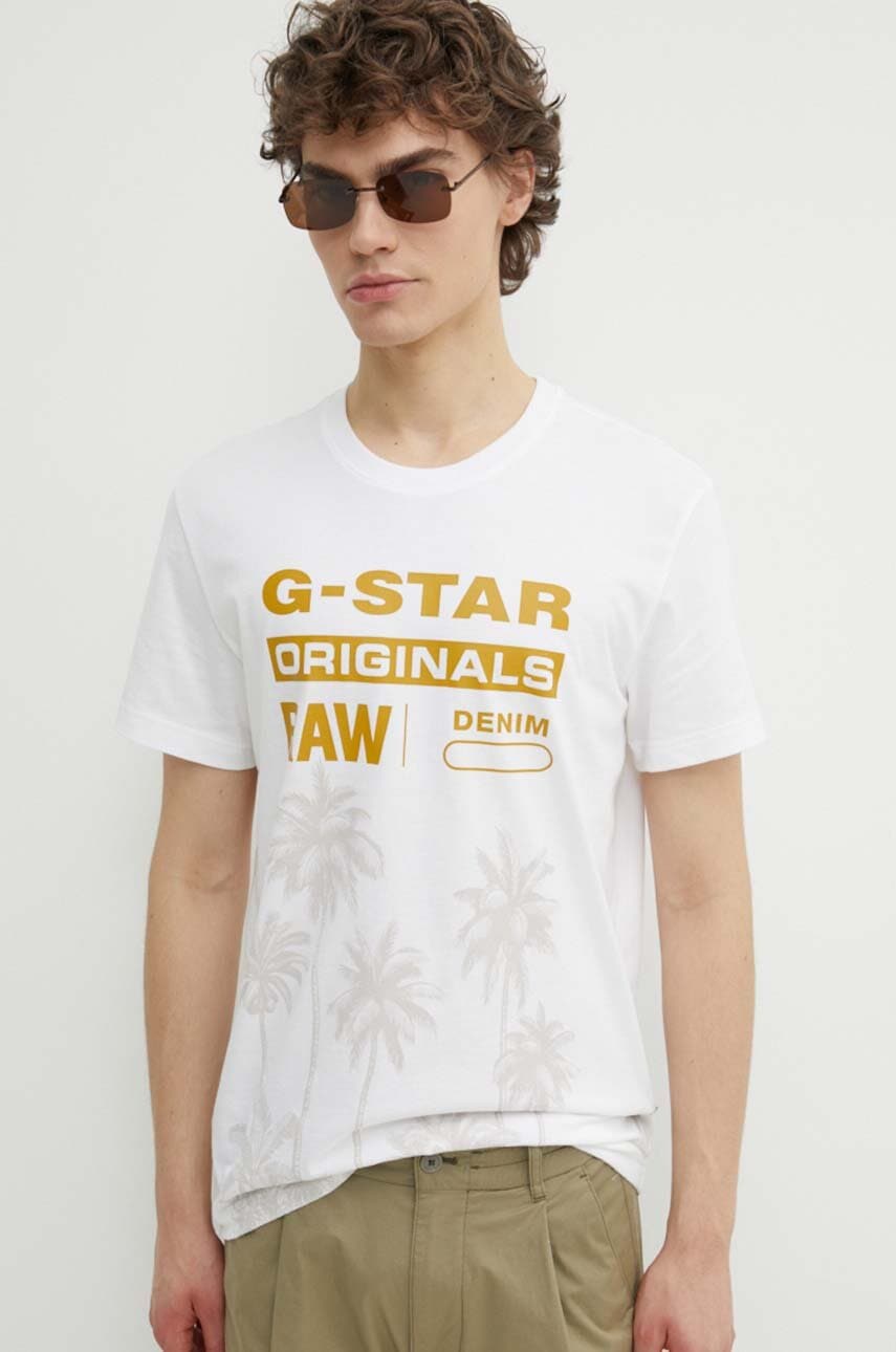 G-Star  Bavlněné tričko