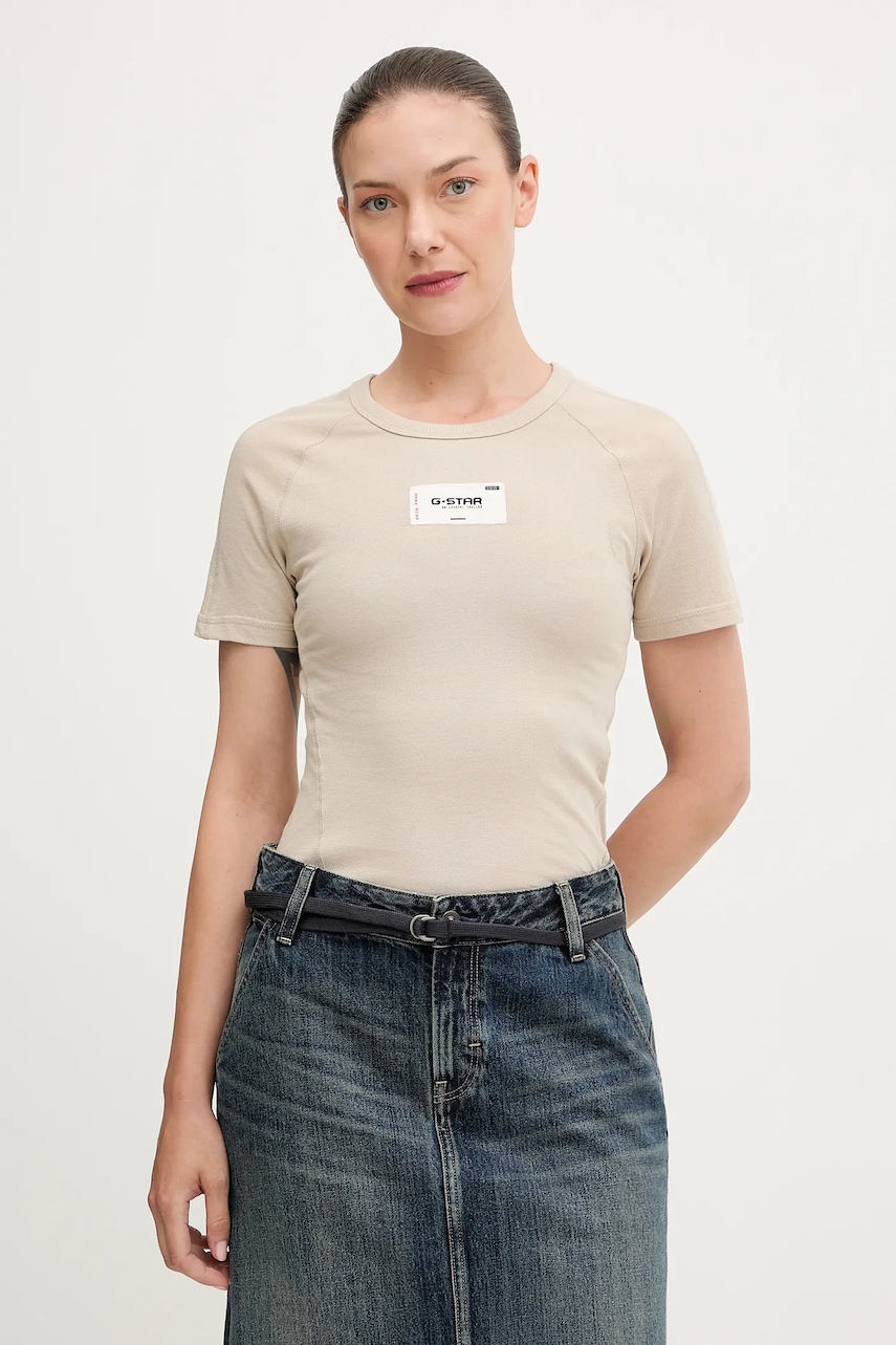 G-Star  Bavlněné tričko  Embro patch slim