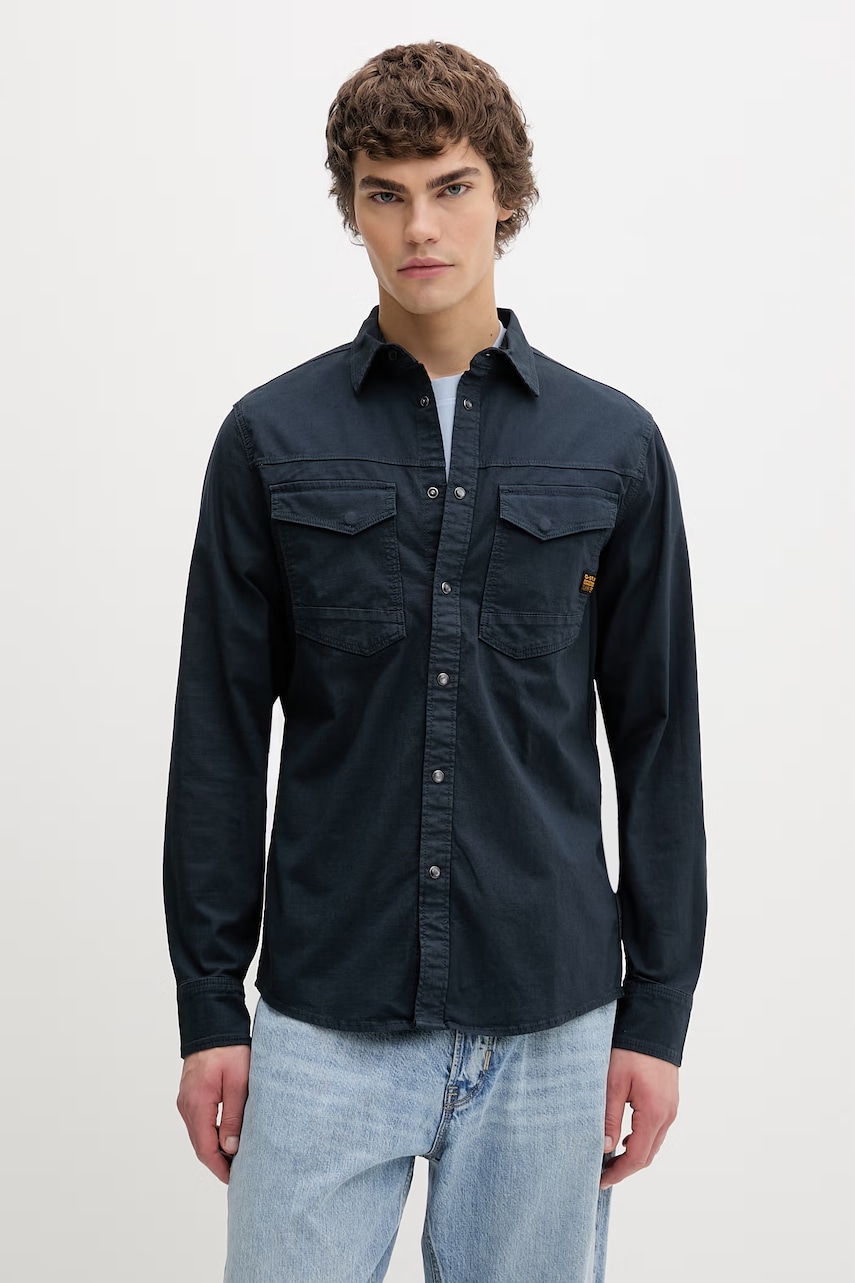 G-Star košile pánská s bavlnou Dakota slim