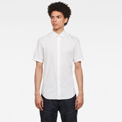 G-STAR Shirt - Dressed super slim shirt with\s white