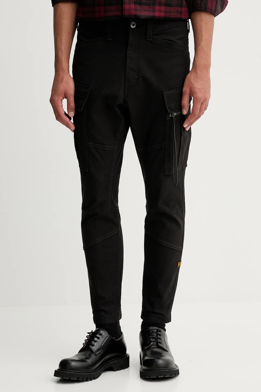 G-Star  skinny kalhoty pánské bavlněné s elastanem Zip Pkt 3D Skinny Cargo 2.0