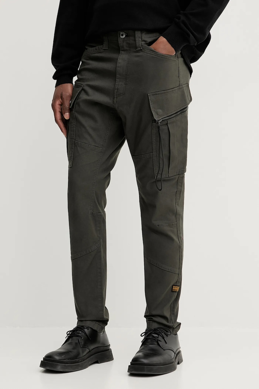 G-Star  skinny kalhoty pánské bavlněné s elastanem Zip Pkt 3D Skinny Cargo 2.0