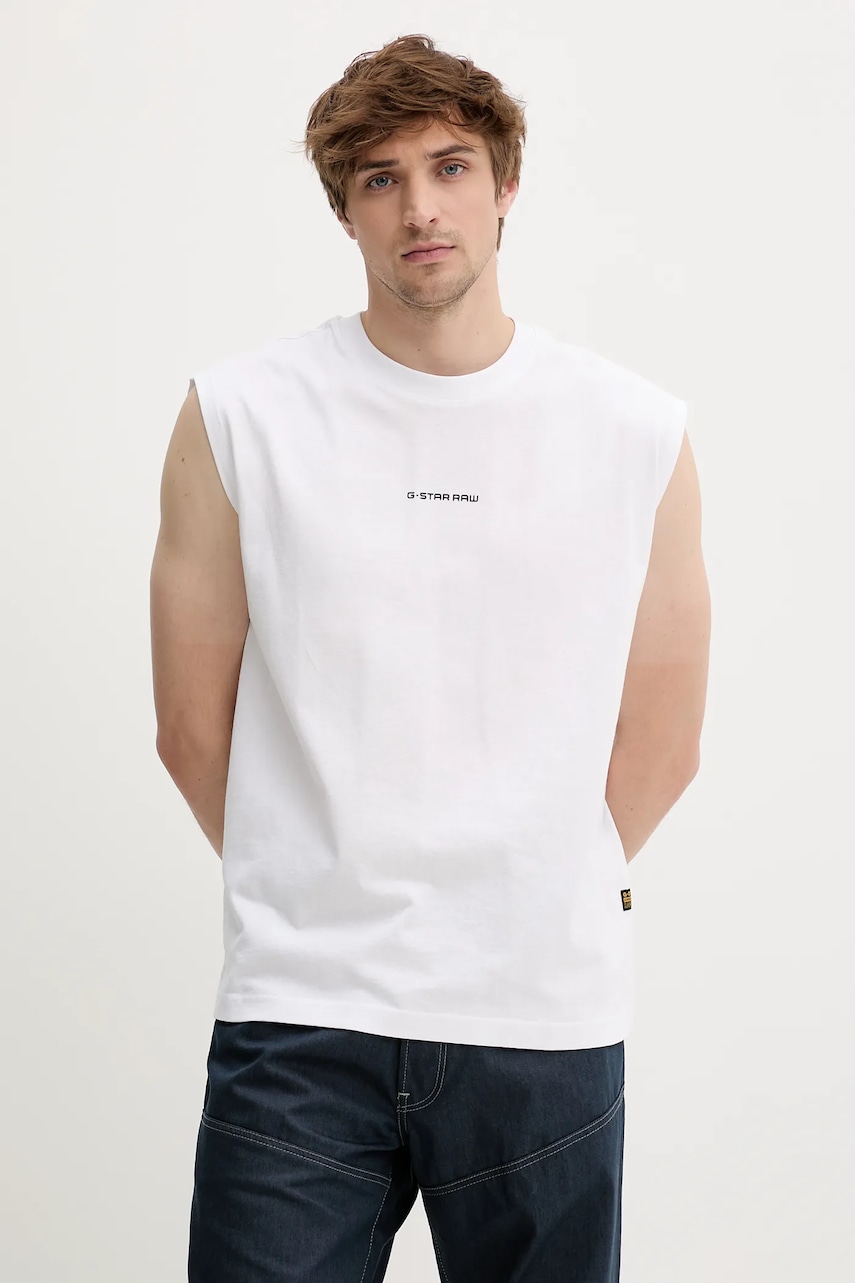 G-Star  top pánský bavlněný Boxy s\l r t