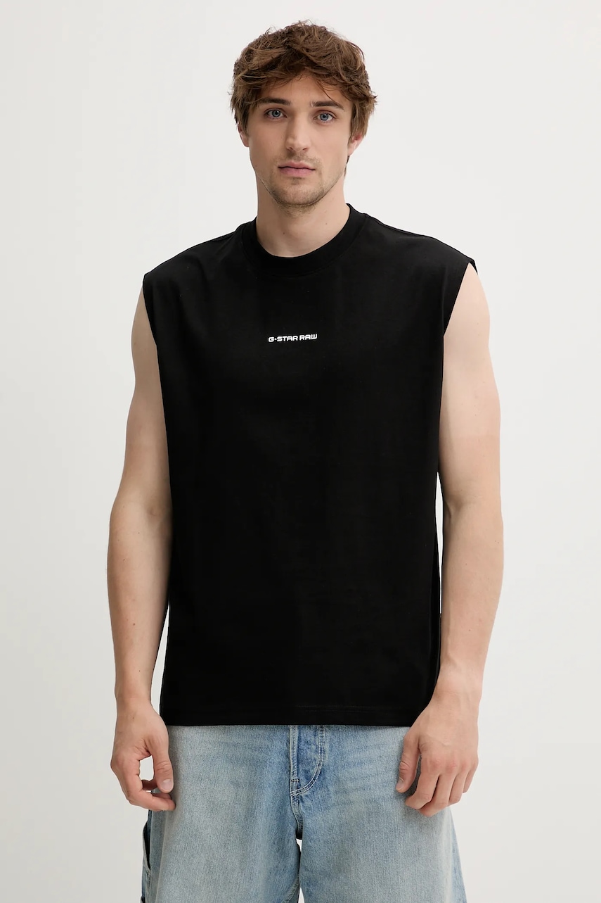 G-Star  top pánský bavlněný Boxy s\l r t