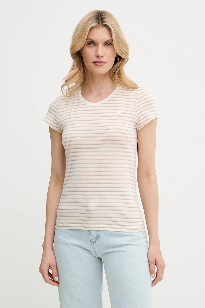 G-Star  tričko dámské bavlněné Stripe eyben slim v t 2.0