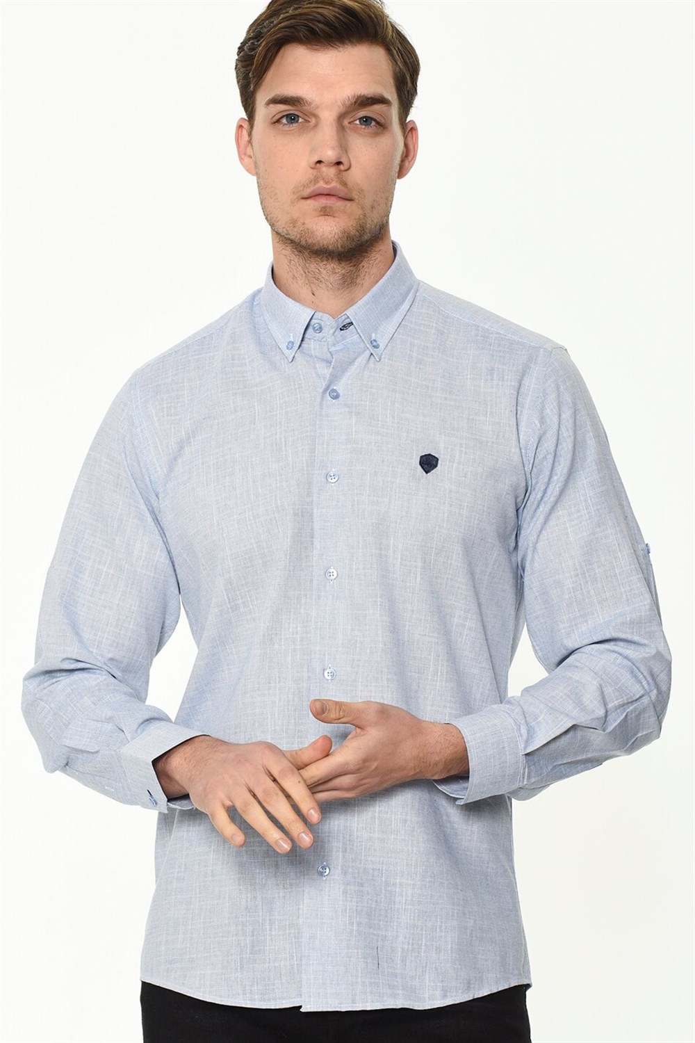 G634 DEWBERRY SHIRT-BLUE