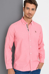 G674 DEWBERRY MEN'S SHIRT-PINK