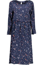 GANT LONG DRESS WOMEN BLUE