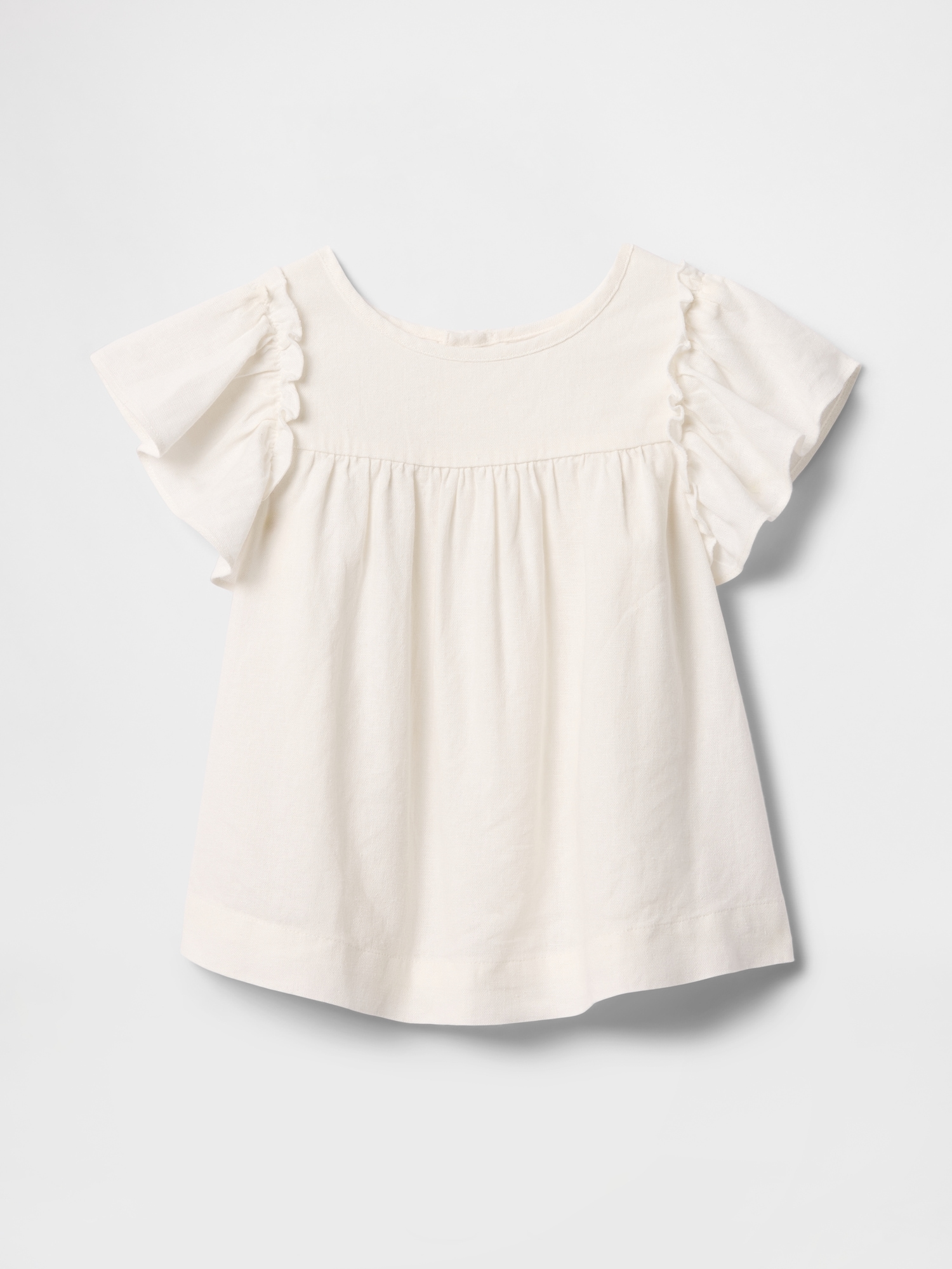 GAP Baby lněný top - Holky