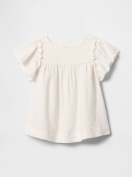 GAP Baby lněný top - Holky