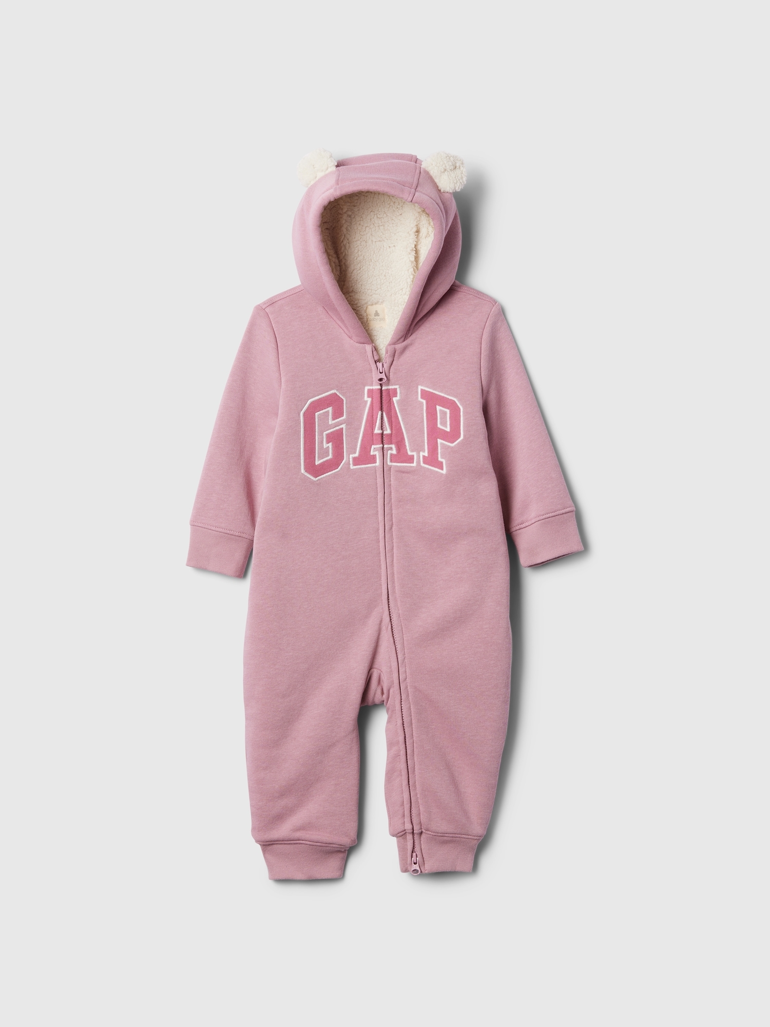 GAP Baby sherpa overal s logem - Holky