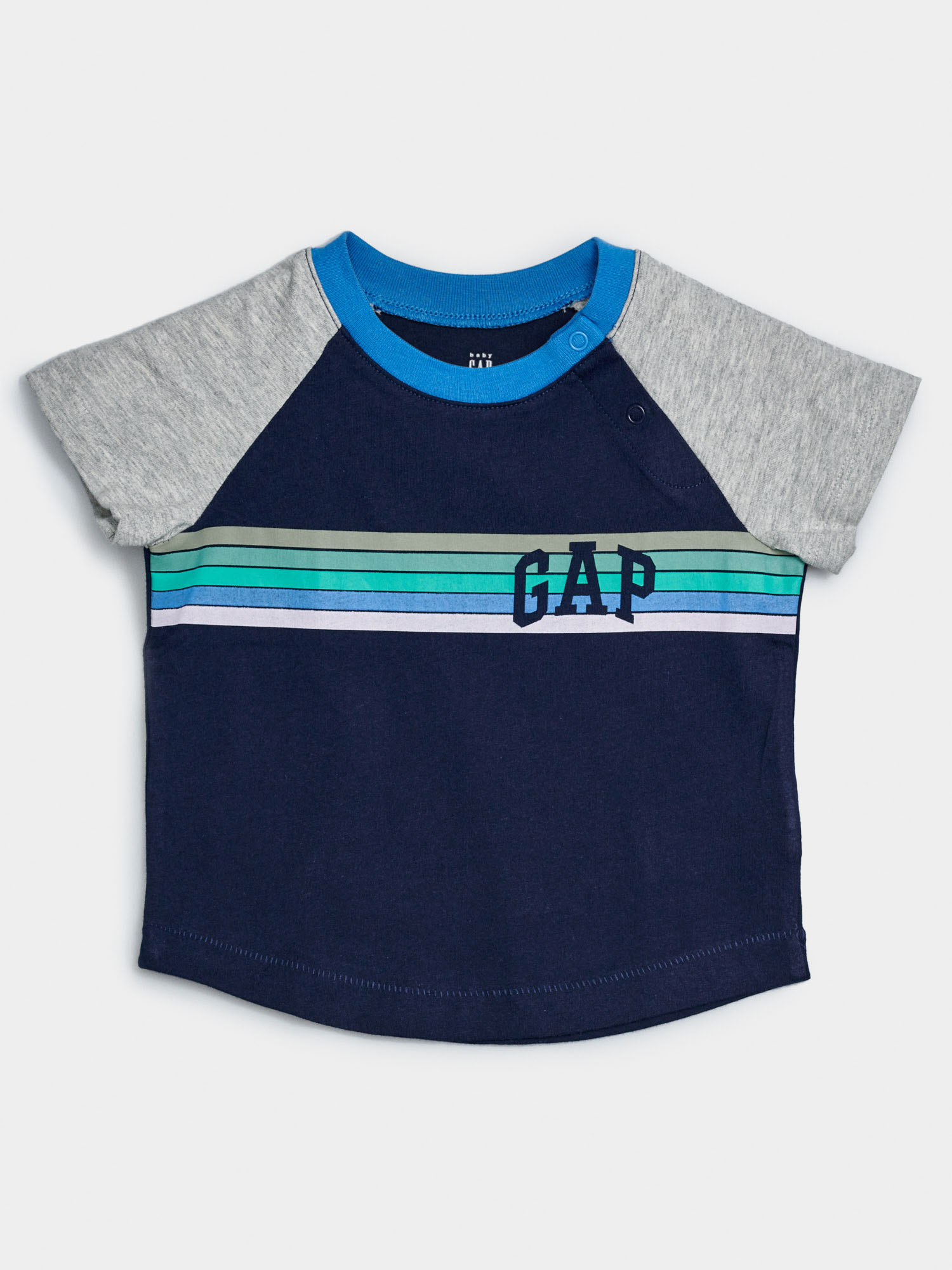 GAP Baby tričko Logo arch raglan tee - Kluci