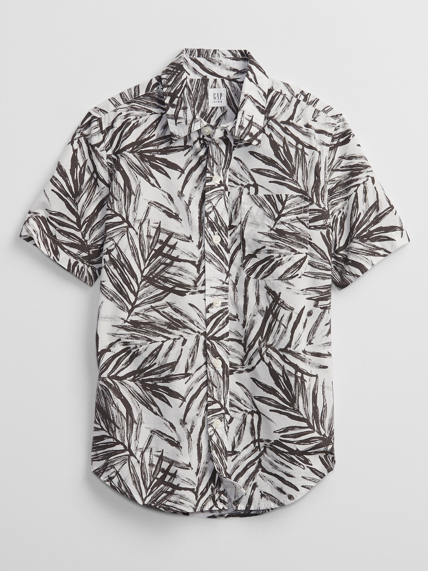GAP Dětská košile poplin shirt - Kluci