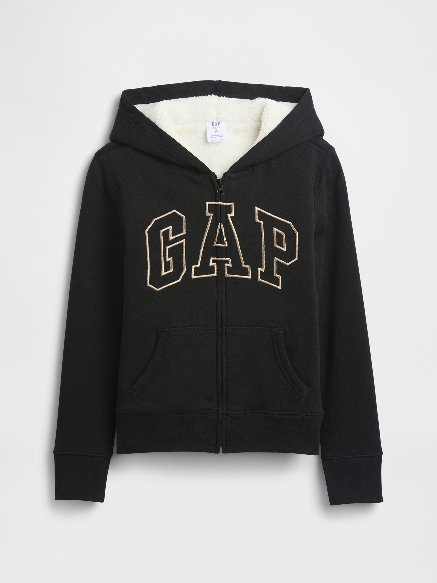 GAP Dětská zateplená mikina Sherpa - Holky