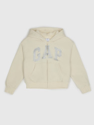 GAP Dětská zateplená sherpa mikina - Holky