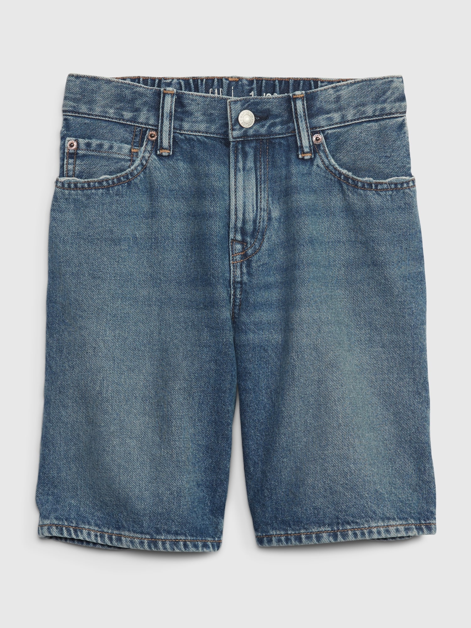 GAP Dětské džínové kraťasy '90s Washwell - Kluci