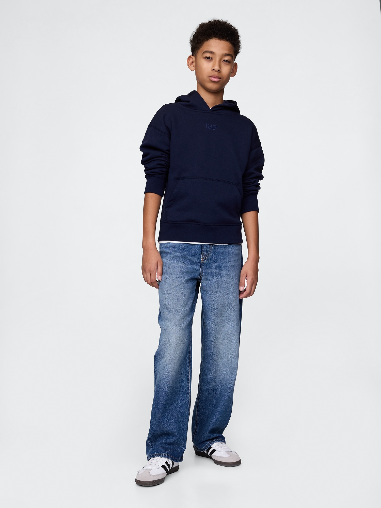 GAP Dětské džíny Baggy UltraSoft - Kluci