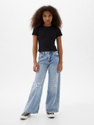 GAP Dětské džíny Stride Wide - Holky