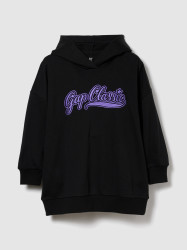 GAP Dětské mikinové oversize šaty VintageSoft - Holky