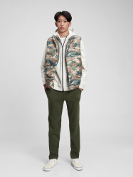 GAP Dětské tepláky cozy fit tech pants - Kluci