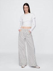 GAP Džíny Stripe Baggy - Dámské