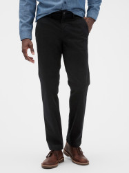 GAP Kalhoty essential khakis in straight fit with Flex - Pánské