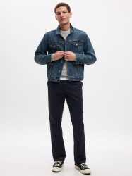 GAP Kalhoty modern khakis in straight fit with Flex - Pánské