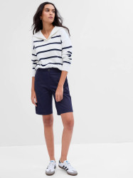 GAP Kraťasy twill mid rise - Dámské