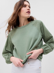 GAP Mikina vintage soft s madeirou - Dámské