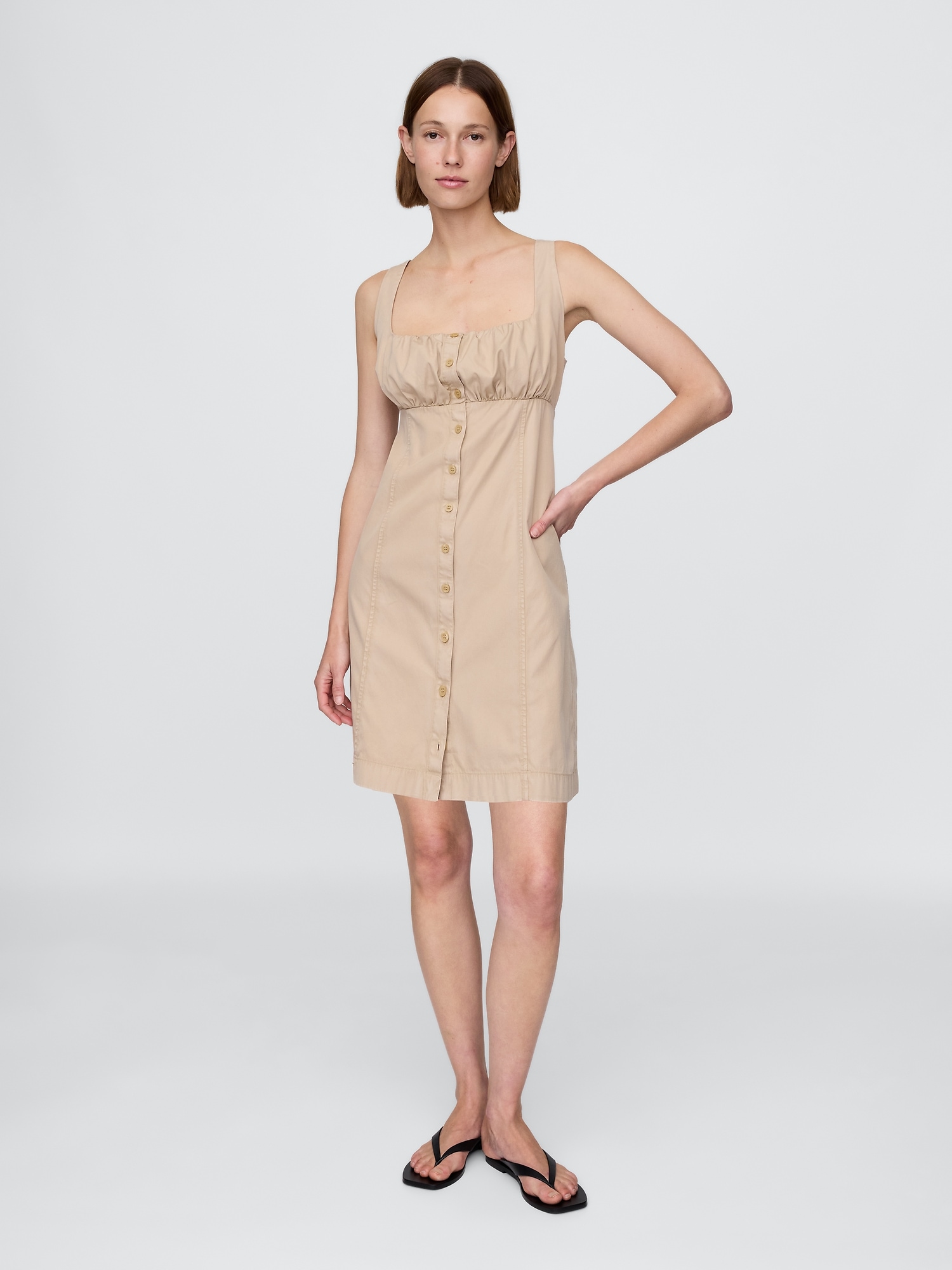 GAP Mini šaty Twill - Dámské