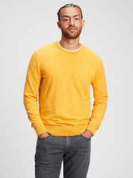 GAP Svetr everyday crewneck sweater - Pánské