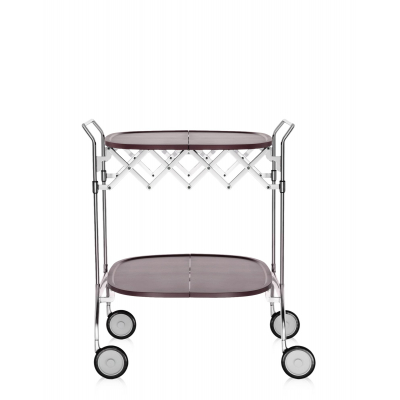 Gastone švestková/chromová Kartell
