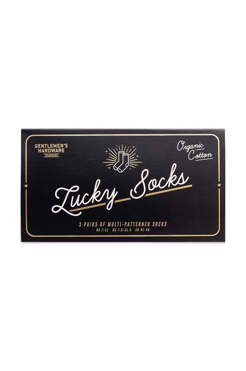 Gentlemen's Hardware  Ponožky  Lucky Socks 3-pack