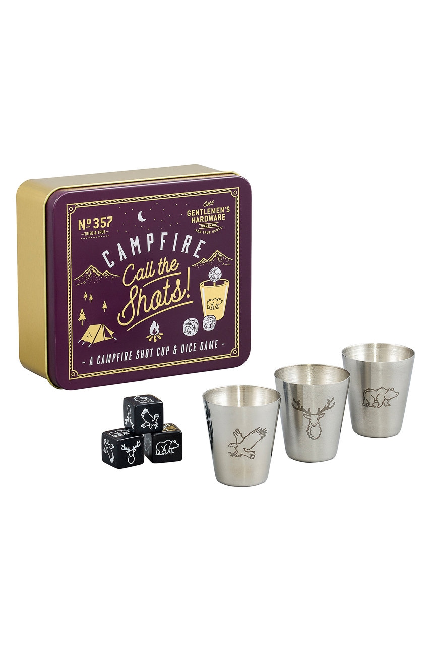 Gentlemen's Hardware  Sada na pití u táboráku – hra Drinking Game Gentelmen's Hardware
