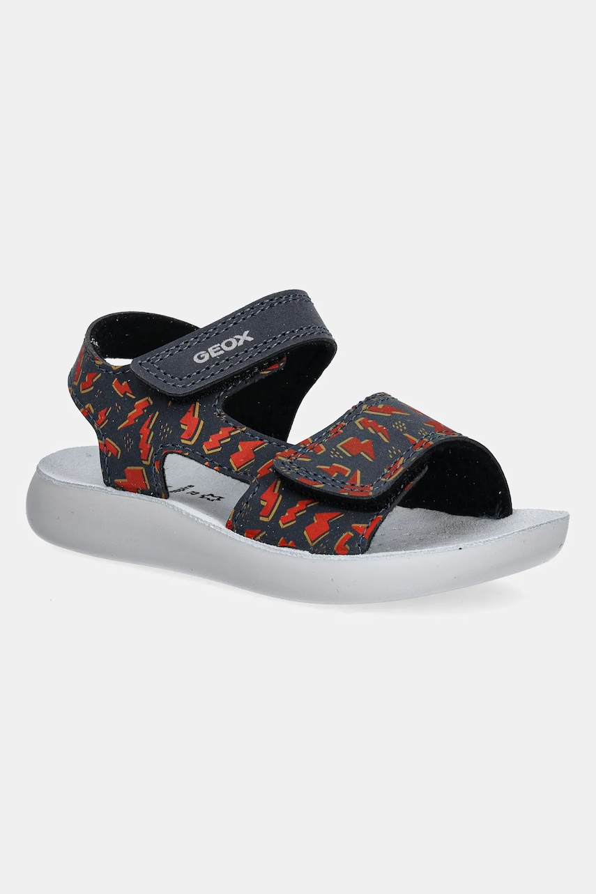 Geox  Dětské kožené sandály  SANDAL LIGHTFLOPPY
