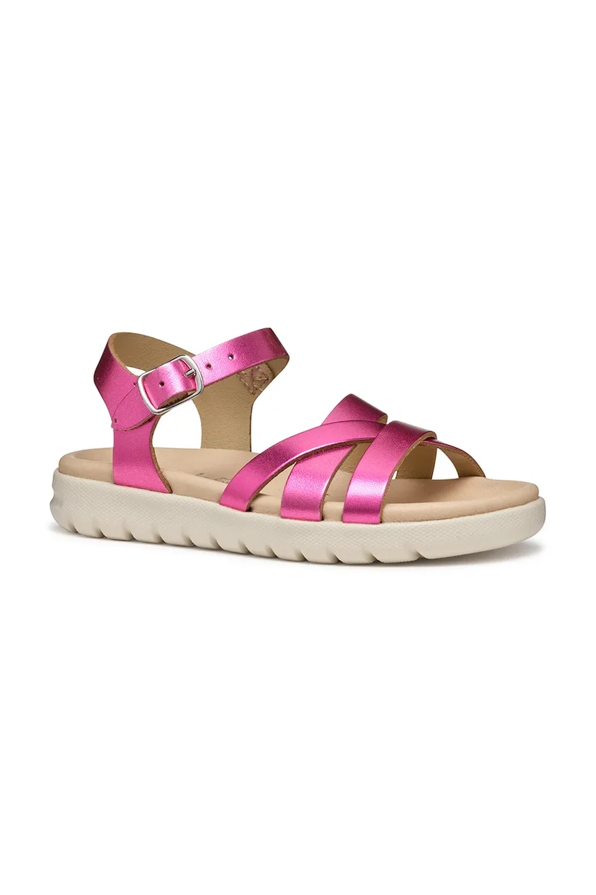 Geox  Dětské kožené sandály  SANDAL SOLEIMA