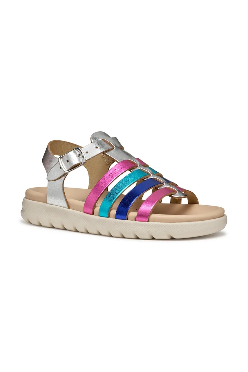 Geox  Dětské kožené sandály  SANDAL SOLEIMA