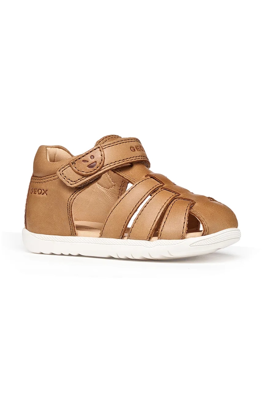 Geox  sandály dětské kožené SANDAL MACCHIA