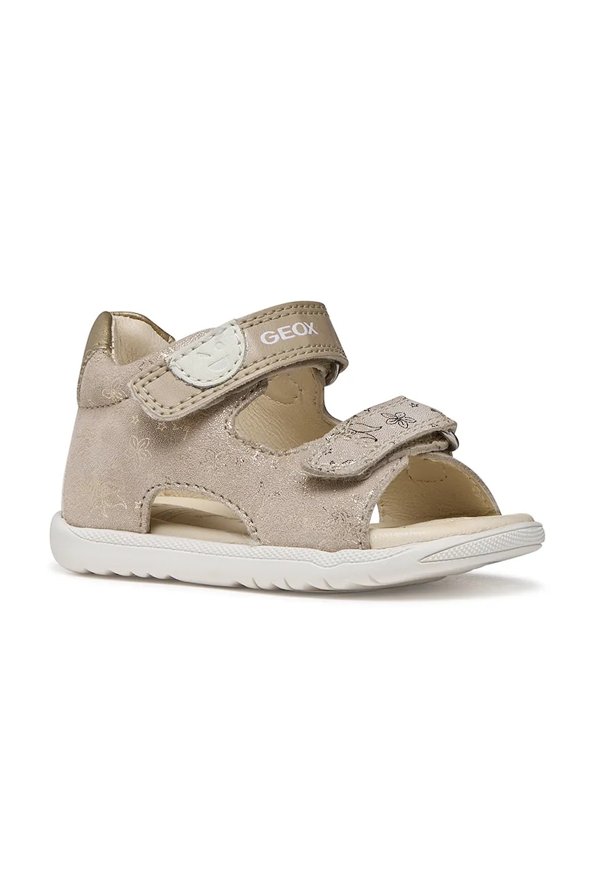 Geox  sandály dětské kožené SANDAL MACCHIA