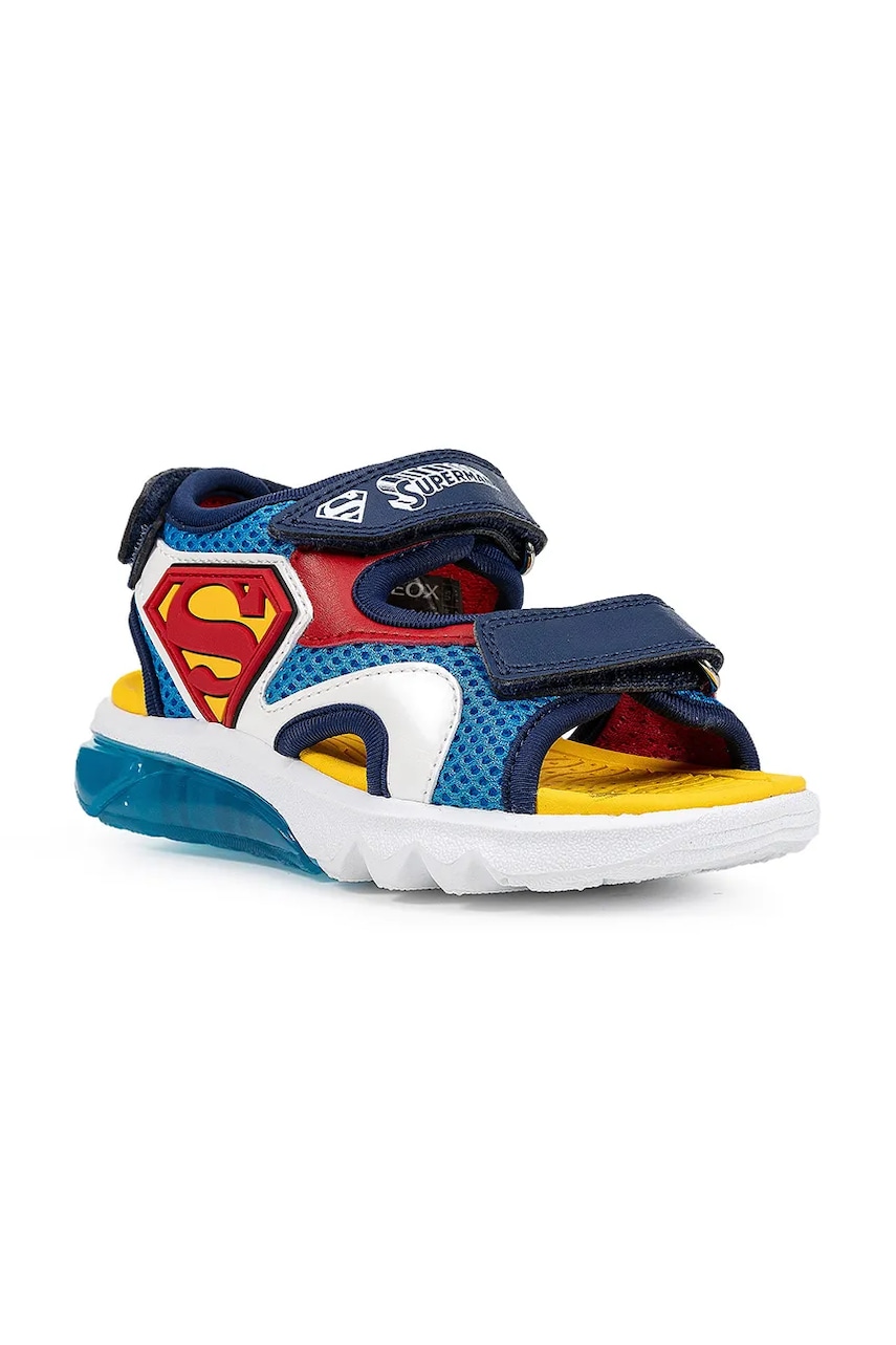 Geox  sandály dětské SANDAL CIBERDRON x Superman