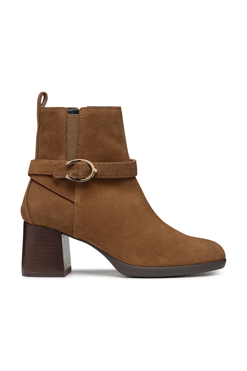 Geox  Semišové boty  D WALK PLEASURE 55