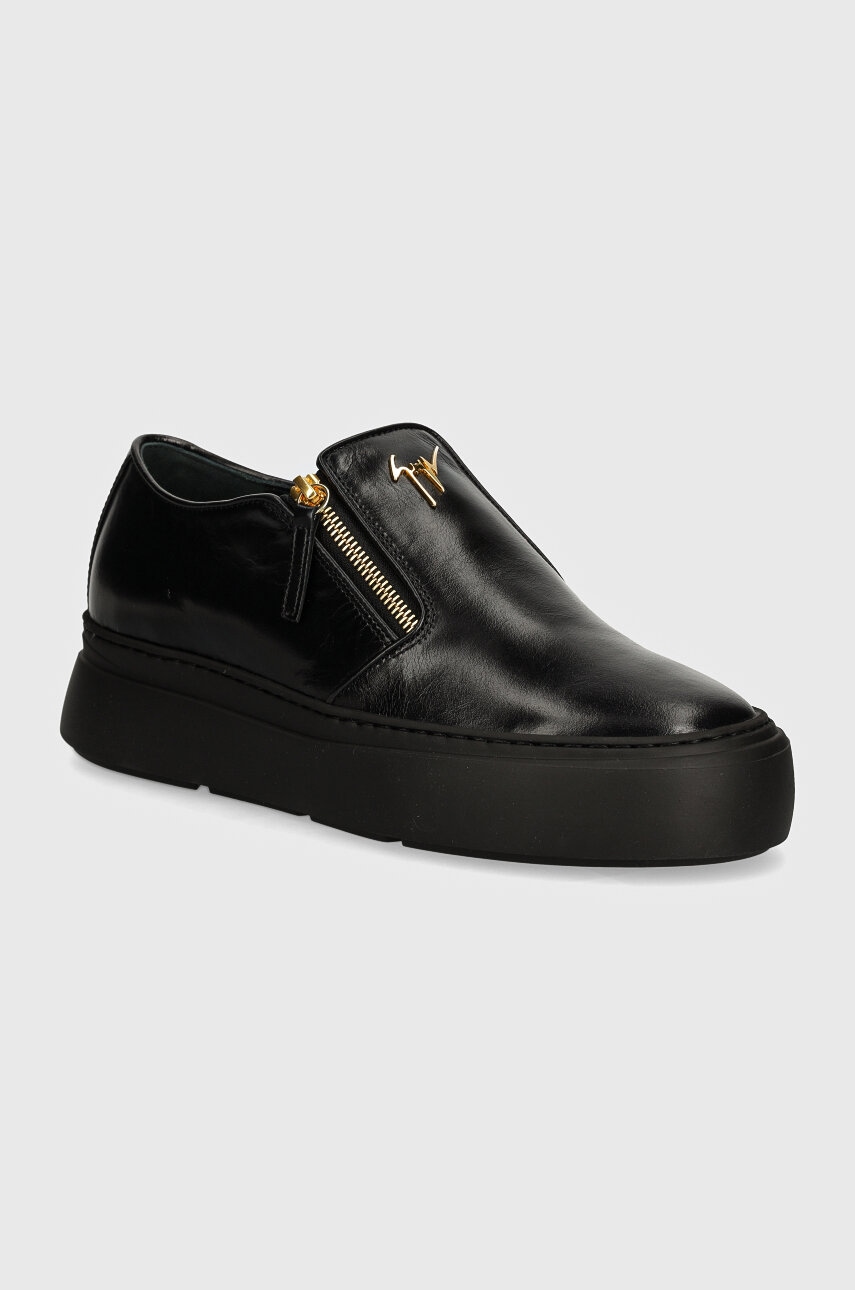 Giuseppe Zanotti  Kožené polobotky  Alec