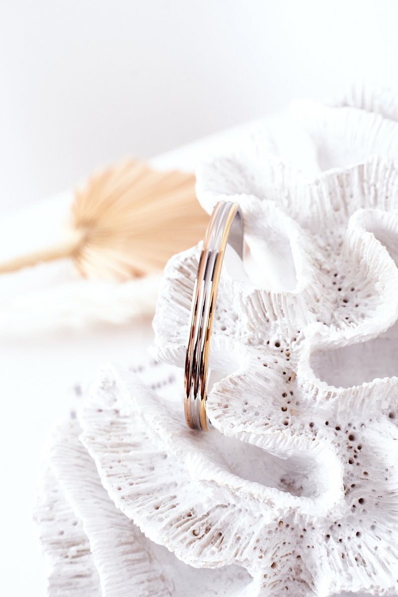 Glam Chic Náramek Stříbrný-Zlatý