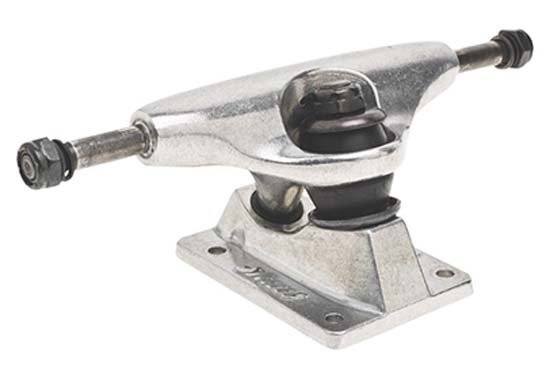 Globe trucky Slant Std Colored Truck Raw Finish | Stříbrná | Velikost skate 5,0"